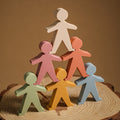 Silicone People Stacking Toy