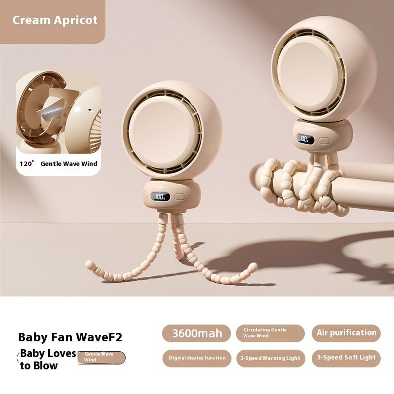 Flexible Stroller Fan
