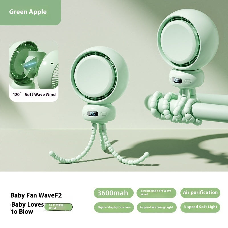 Flexible Stroller Fan